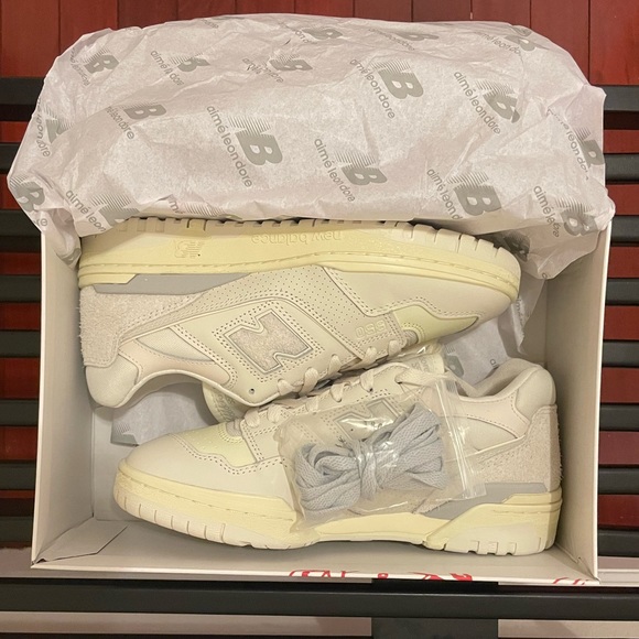 Aime Leon Dore / New Balance P550 Basketball Oxfords - Picture 2 of 8